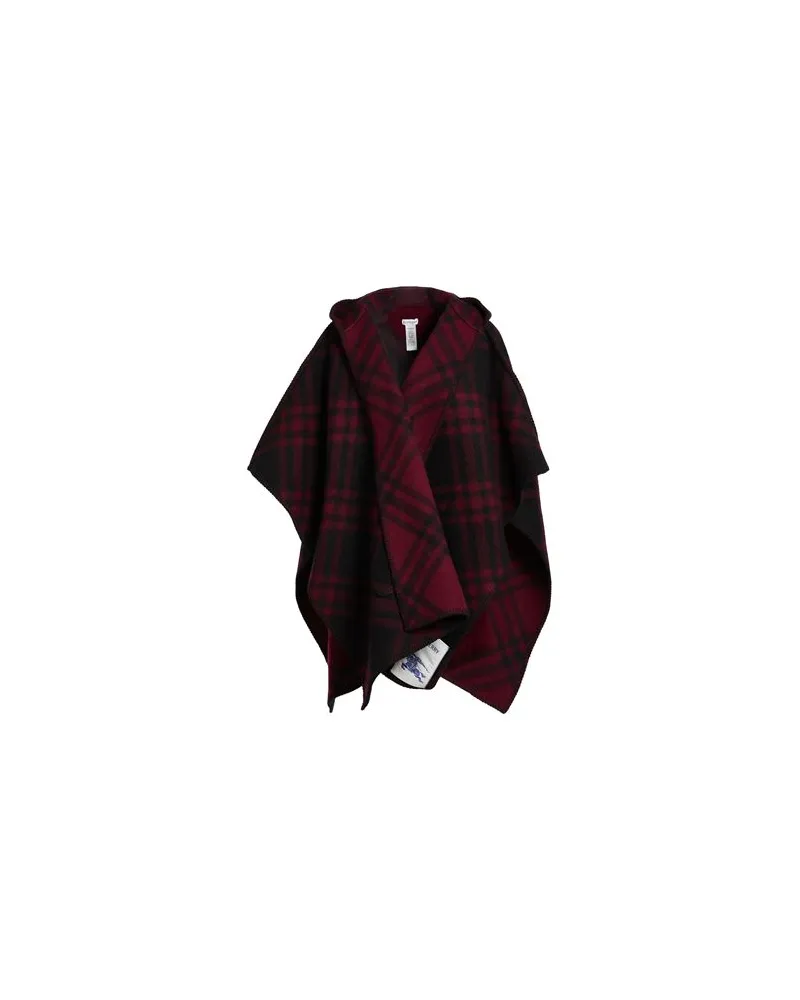 Burberry JACKEN & MÄNTEL - Capesauf YOOX.COM Bordeaux