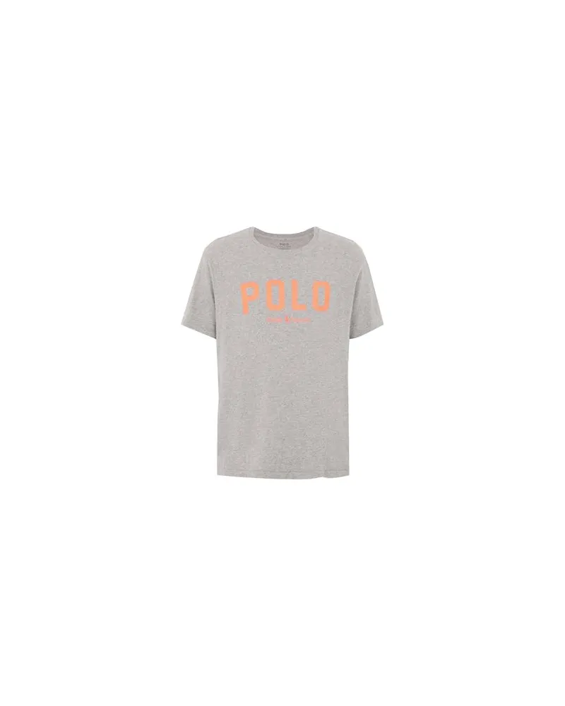 Ralph Lauren CUSTOM SLIM FIT LOGO T-SHIRT   - TOPS - T-shirtsauf YOOX.COM Grau