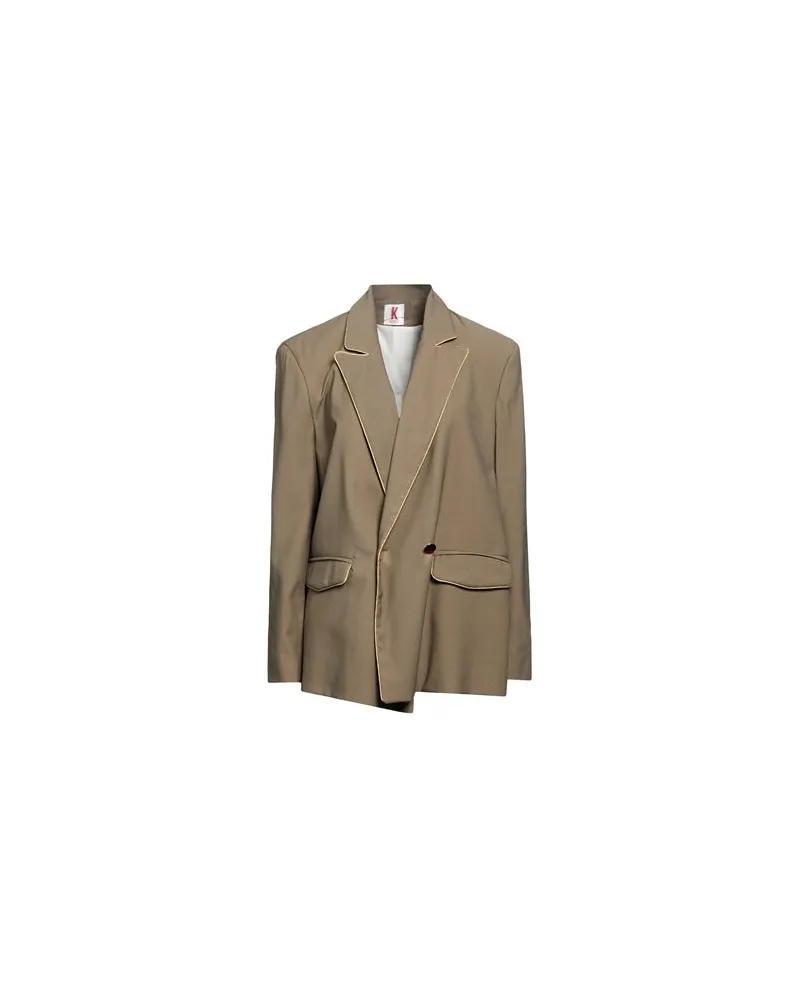 KONTATTO ANZÜGE und CO-ORDS - Blazersauf YOOX.COM Khaki