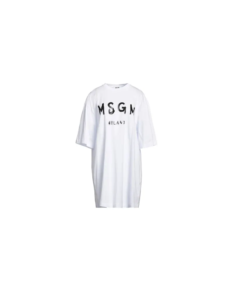 MSGM KLEIDER - Mini-Kleiderauf YOOX.COM Weiß