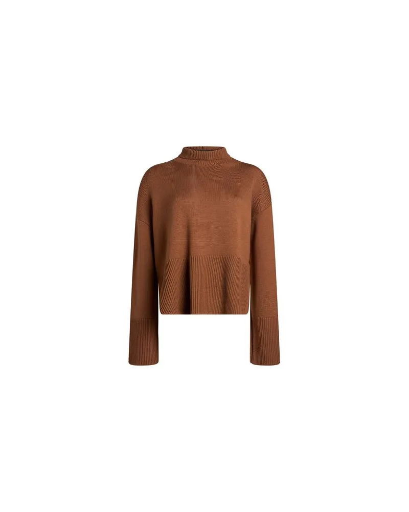 Dondup STRICKWAREN - Rollkragenpulloverauf YOOX.COM Kamel