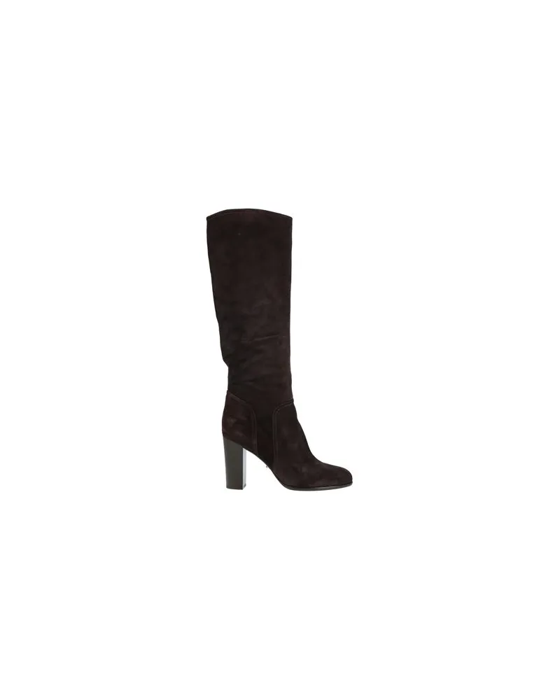 Sergio Rossi SCHUHE - Stiefelauf YOOX.COM Dunkelbraun