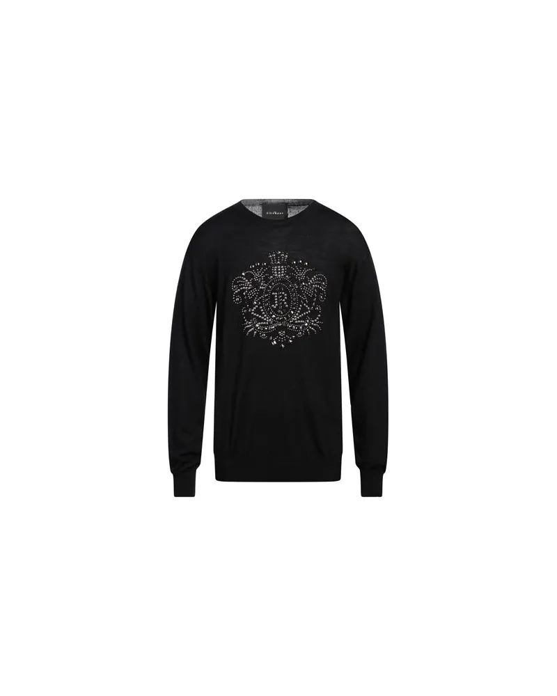 John Richmond STRICKWAREN - Pulloverauf YOOX.COM Schwarz