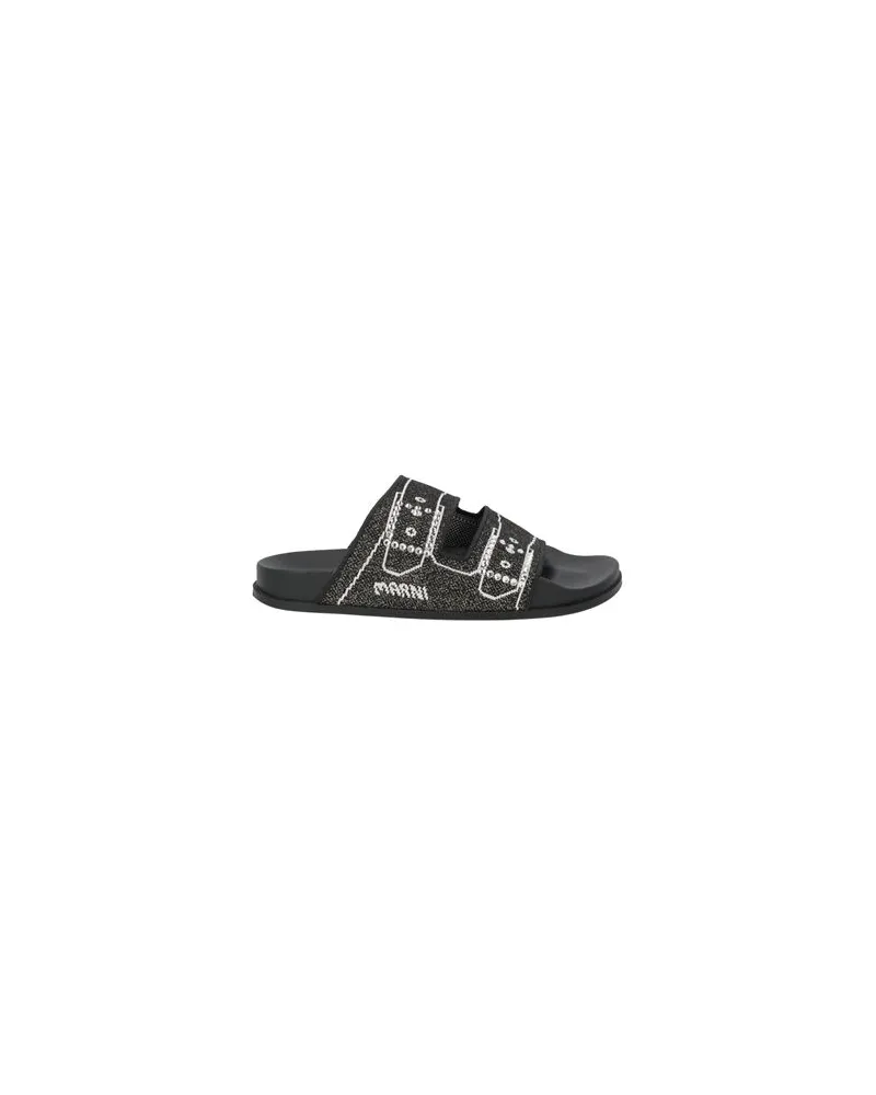 Marni SCHUHE - Sandalenauf YOOX.COM Schwarz