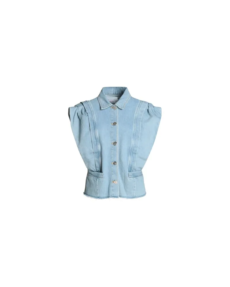 Gaëlle Bonheur JACKEN & MÄNTEL - Jeansjacken/Mäntelauf YOOX.COM Blau