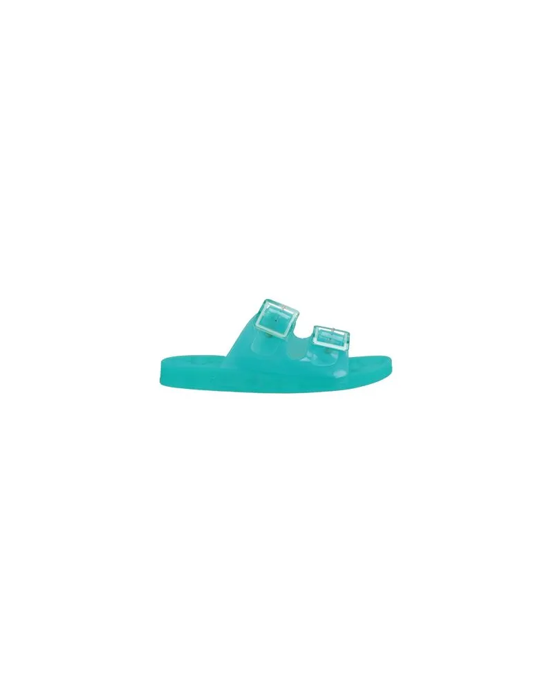 Colors of California JELLY SANDAL 2 BUCKLES  - SCHUHE - Sandalenauf YOOX.COM Tūrkis