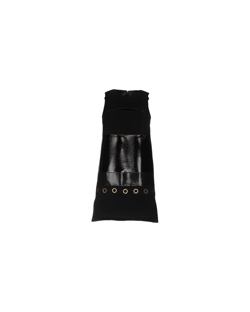 Elisabetta Franchi KLEIDER - Mini-Kleiderauf YOOX.COM Schwarz