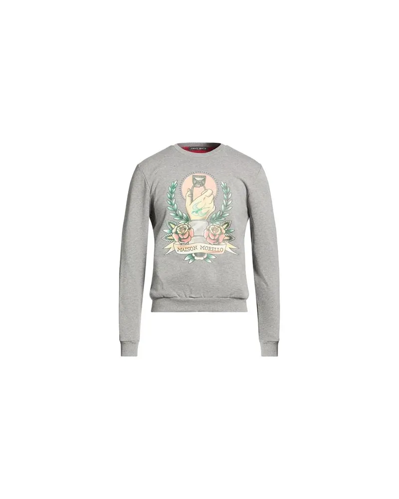 Frankie Morello TOPS - Sweatshirtsauf YOOX.COM Grau