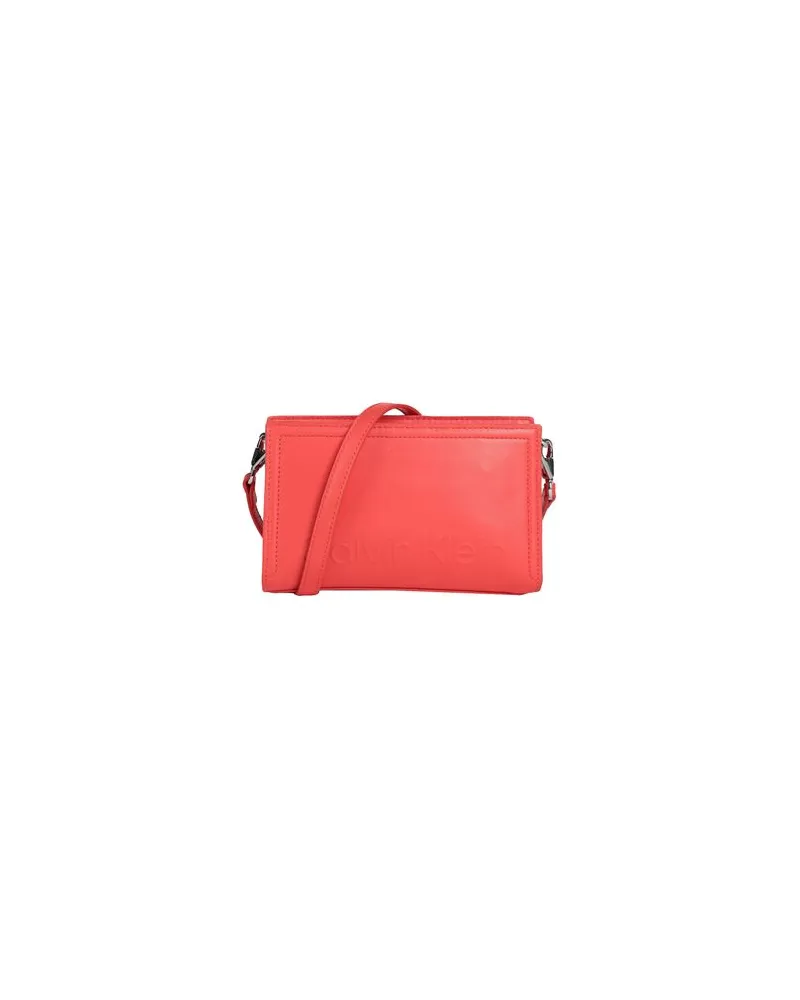 Calvin Klein TASCHEN - Umhängetascheauf YOOX.COM Rot