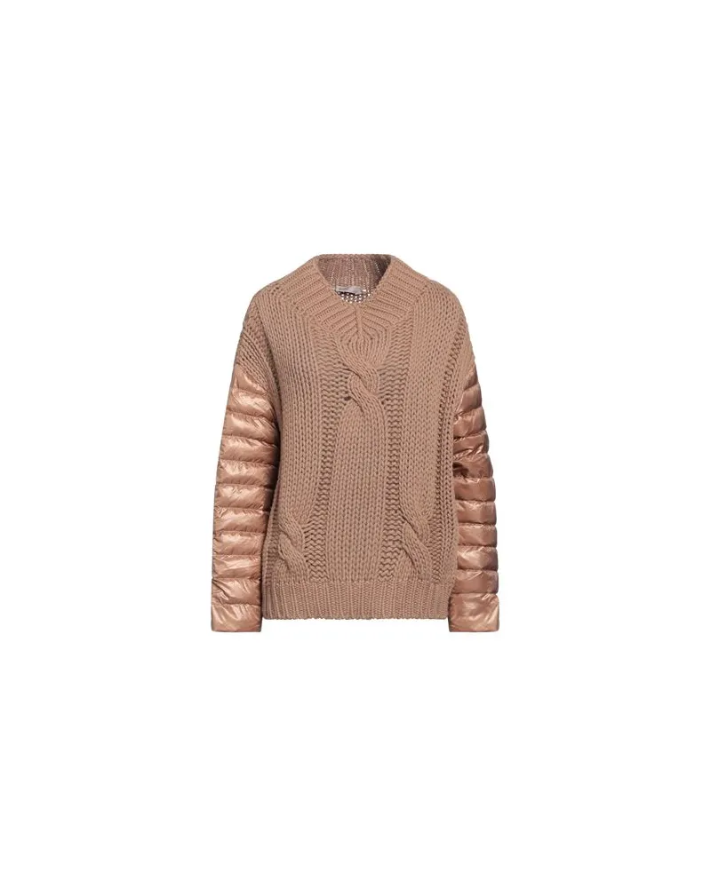 Herno STRICKWAREN - Pulloverauf YOOX.COM Hellbraun