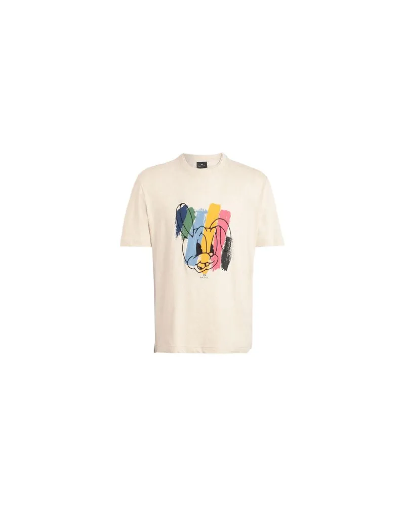 Paul Smith TOPS - T-shirtsauf YOOX.COM Cremeweiß
