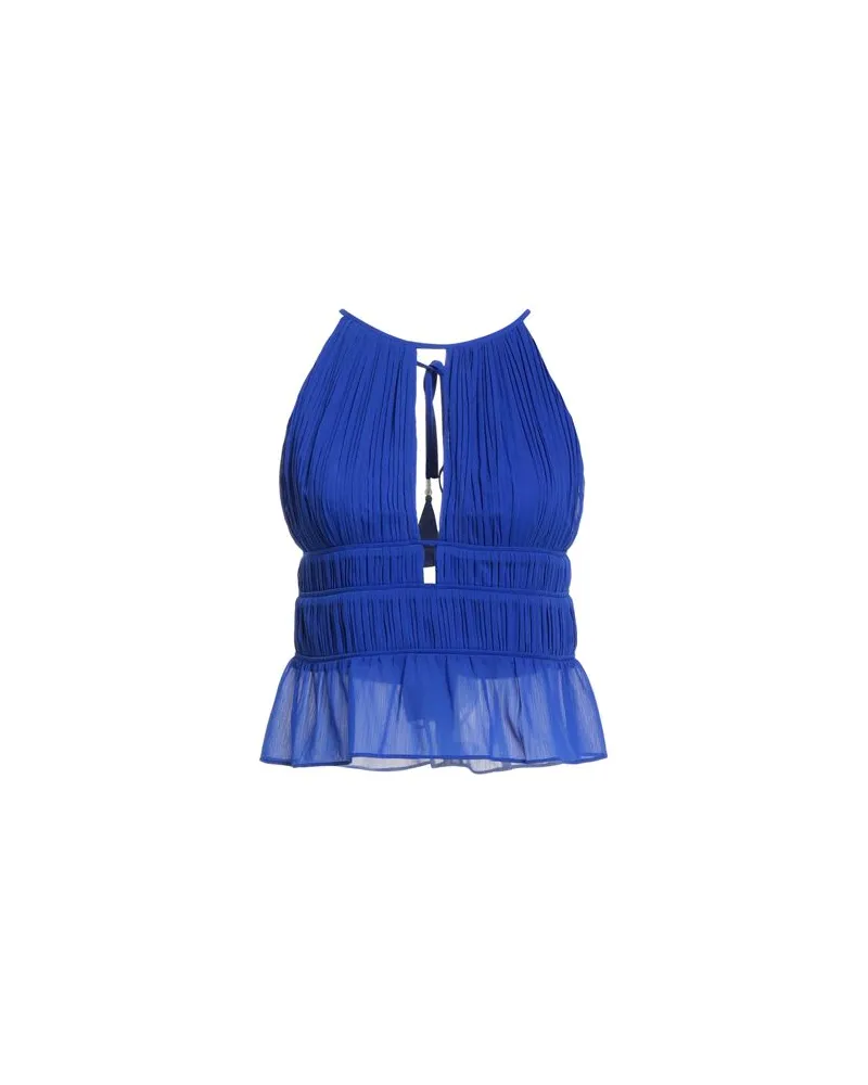 Patrizia Pepe TOPS - Topsauf YOOX.COM Blau