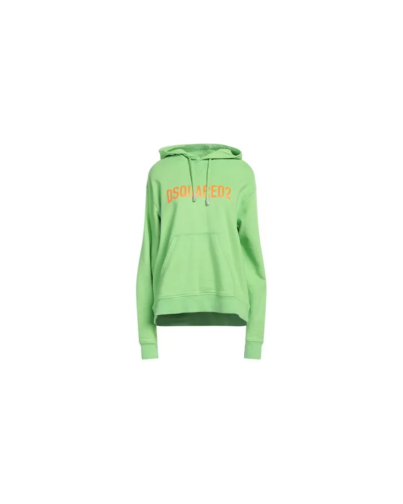 Dsquared2 TOPS - Sweatshirtsauf YOOX.COM Säuregrün