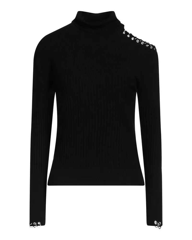 Patrizia Pepe Rollkragenpullover Schwarz