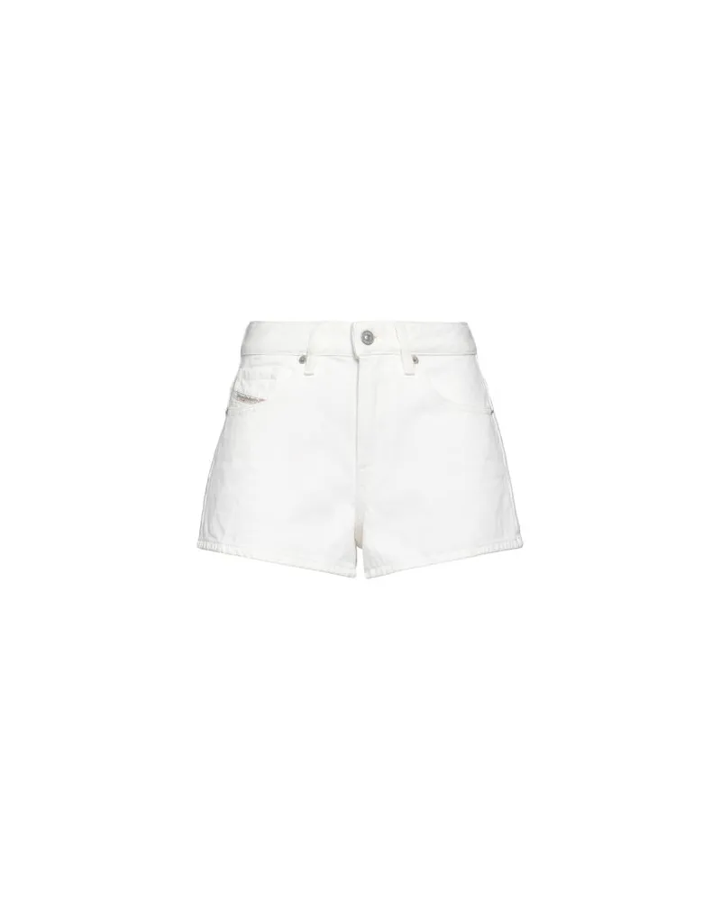 Diesel HOSEN & RÖCKE - Jeansshortsauf YOOX.COM Weiß