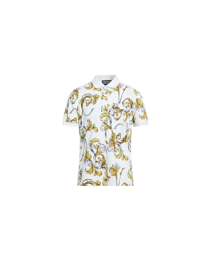 Versace Jeans TOPS - Poloshirtsauf YOOX.COM Weiß