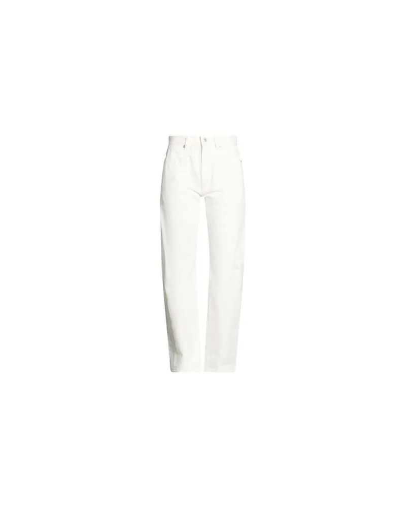 Jil Sander HOSEN & RÖCKE - Jeanshosenauf YOOX.COM Weiß
