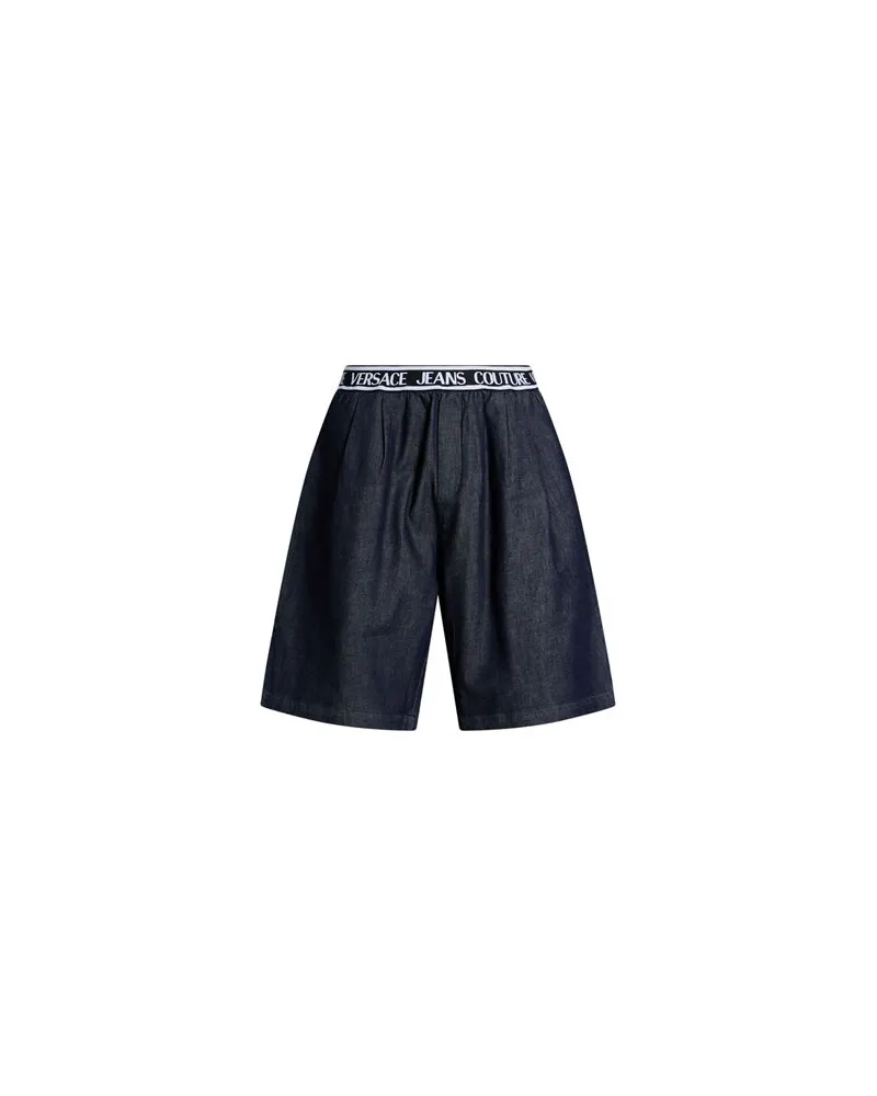 Versace Jeans HOSEN & RÖCKE - Jeansshortsauf YOOX.COM Nachtblau