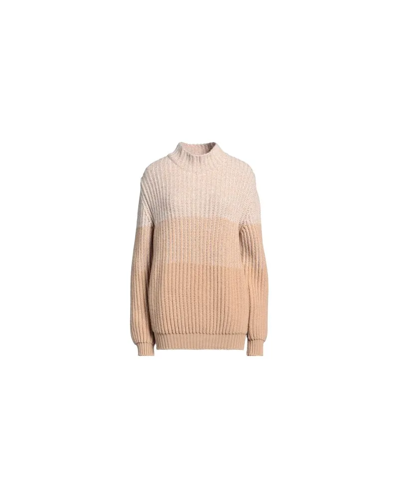 AGNONA STRICKWAREN - Rollkragenpulloverauf YOOX.COM Beige