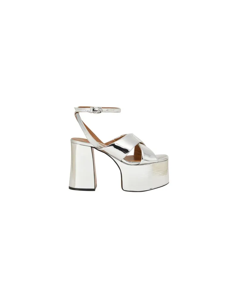 Marni SCHUHE - Sandalenauf YOOX.COM Silber