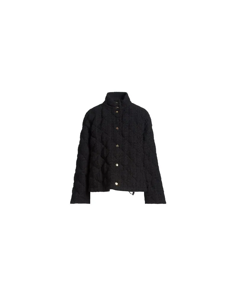 Max Mara JACKEN & MÄNTEL - Pufferjacken & Daunenjackenauf YOOX.COM Schwarz