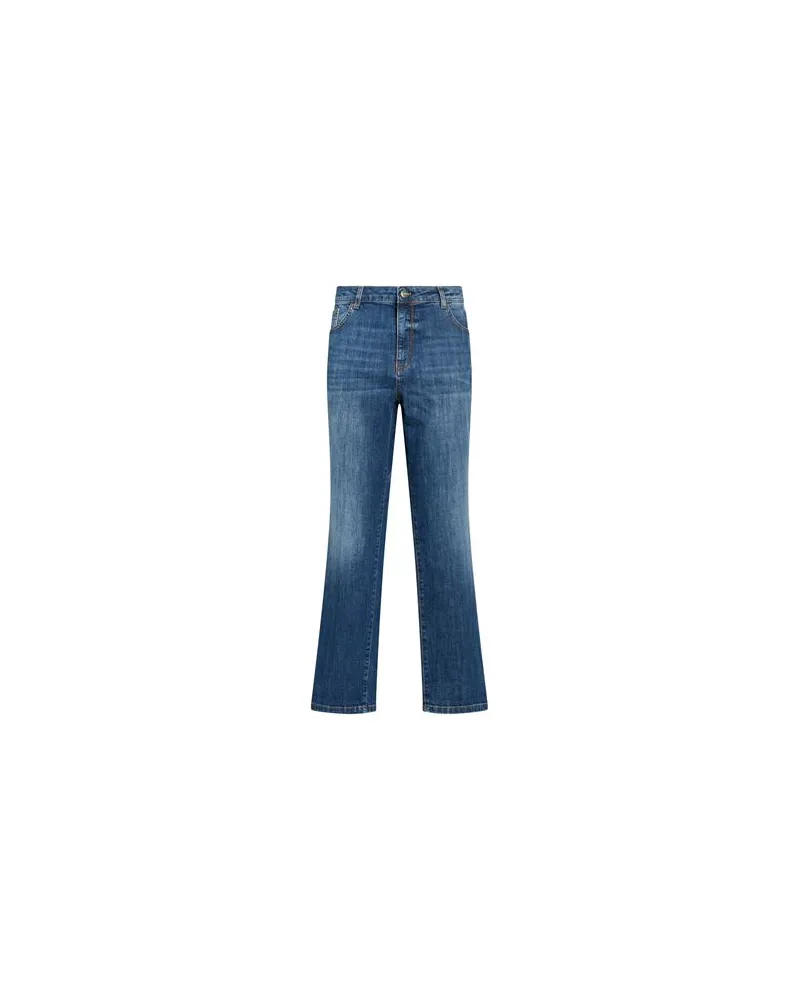 Kocca HOSEN & RÖCKE - Jeanshosenauf YOOX.COM Blau