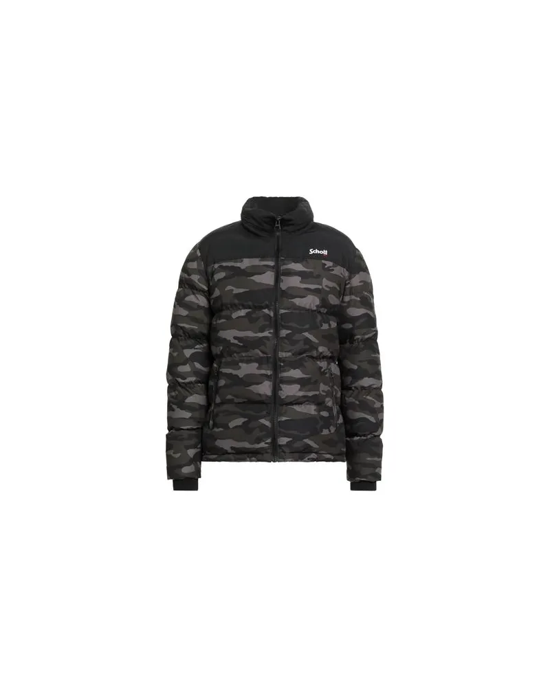 Schott N.Y.C JACKEN & MÄNTEL - Pufferjacken & Daunenjackenauf YOOX.COM Militärgrün