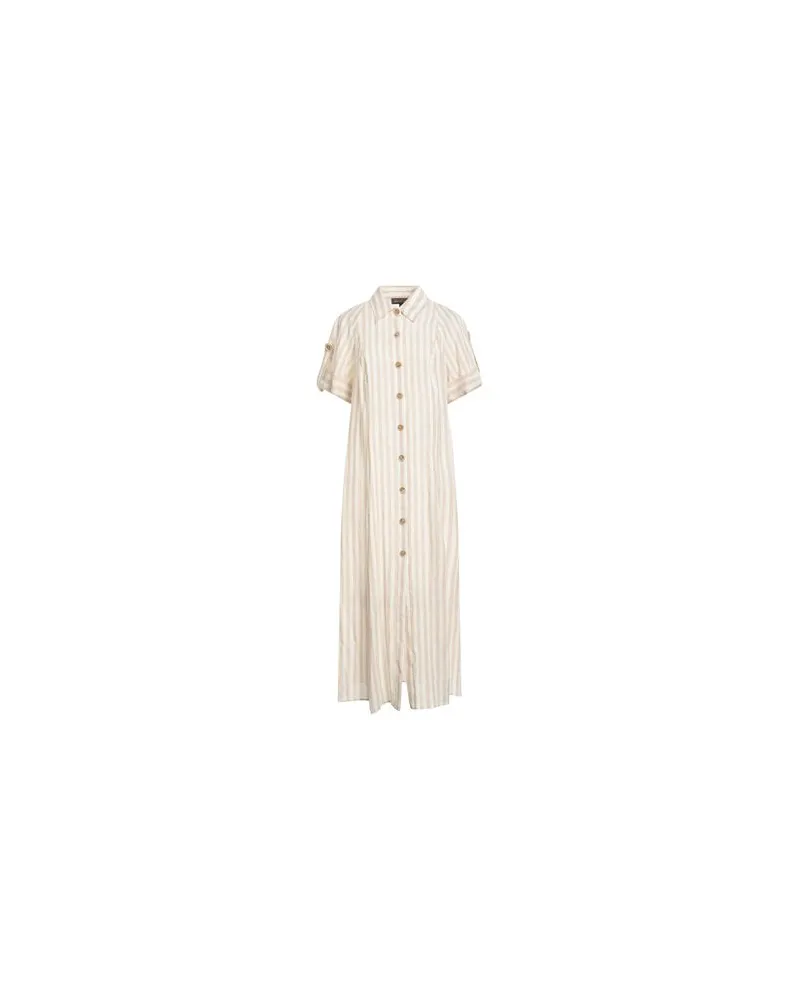Luisa Spagnoli KLEIDER - Maxi-Kleiderauf YOOX.COM Beige