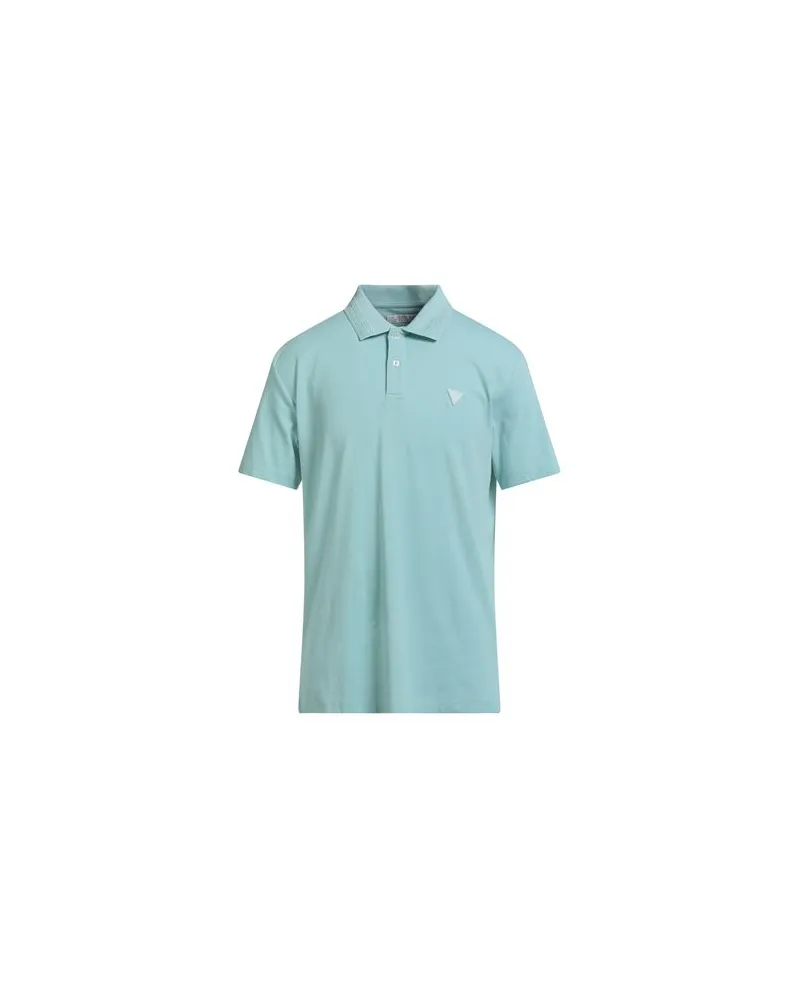 Guess TOPS - Poloshirtsauf YOOX.COM Himmelblau