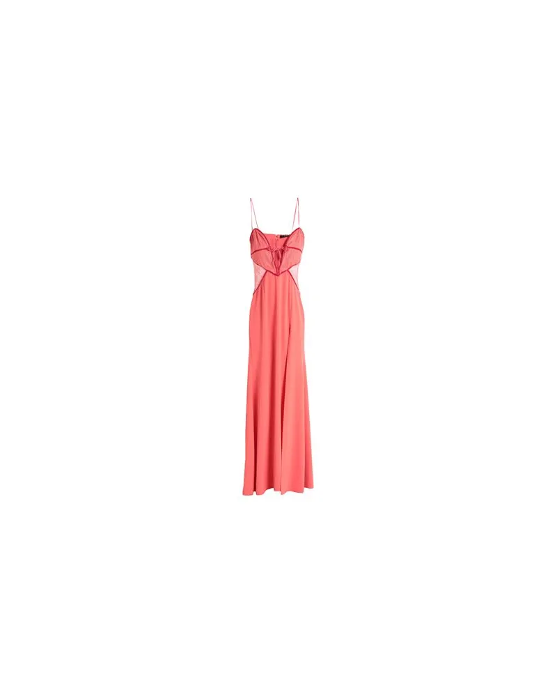 Amen KLEIDER - Maxi-Kleiderauf YOOX.COM Koralle