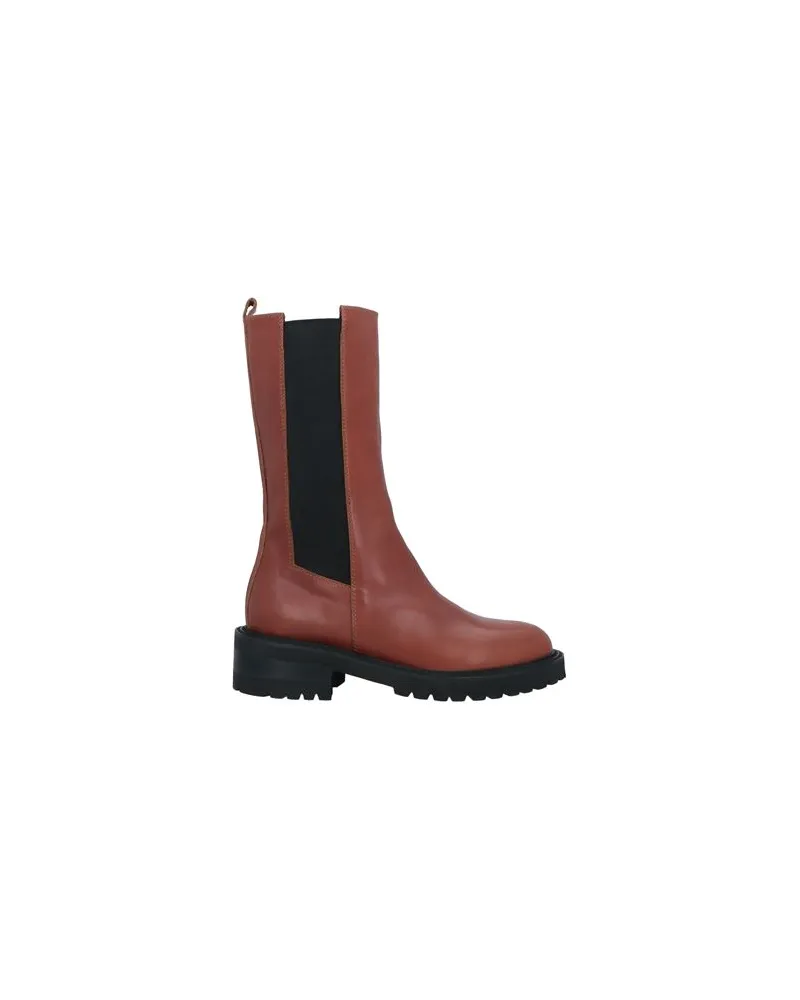 Via Roma 15 SCHUHE - Stiefelettenauf YOOX.COM Lederfarben