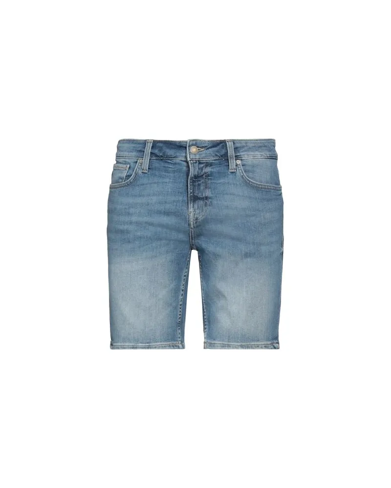 Guess HOSEN & RÖCKE - Jeansshortsauf YOOX.COM Blau