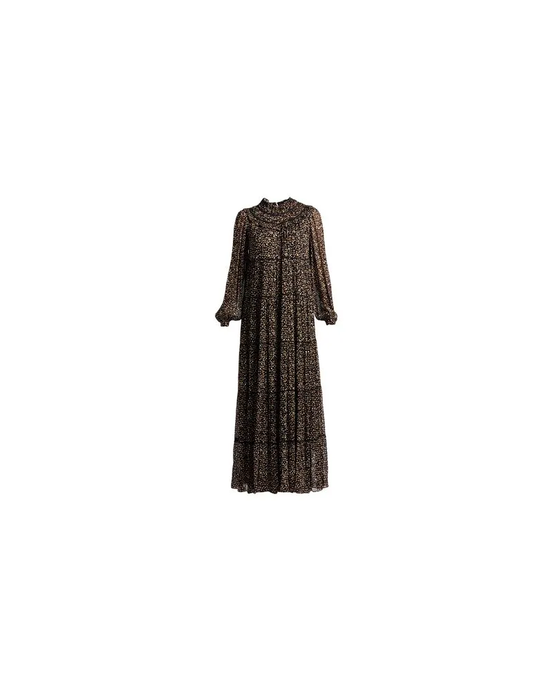 Maison Scotch KLEIDER - Maxi-Kleiderauf YOOX.COM Schwarz