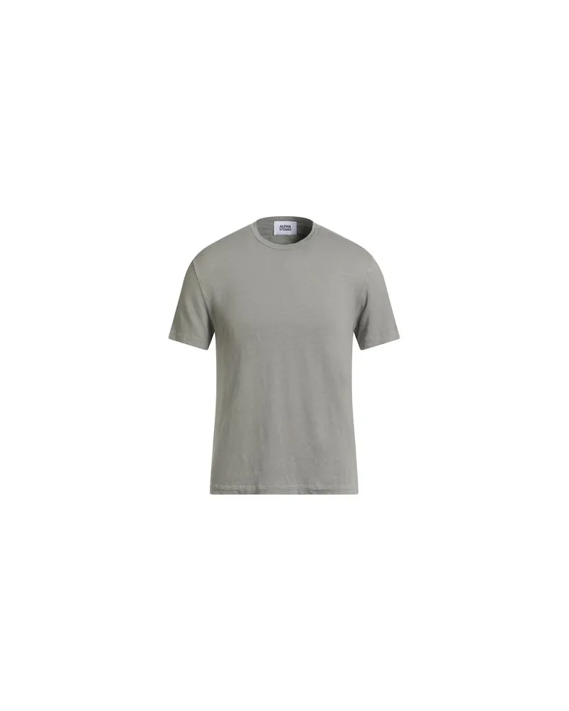 Alpha Studio TOPS - T-shirtsauf YOOX.COM Salbeigrün