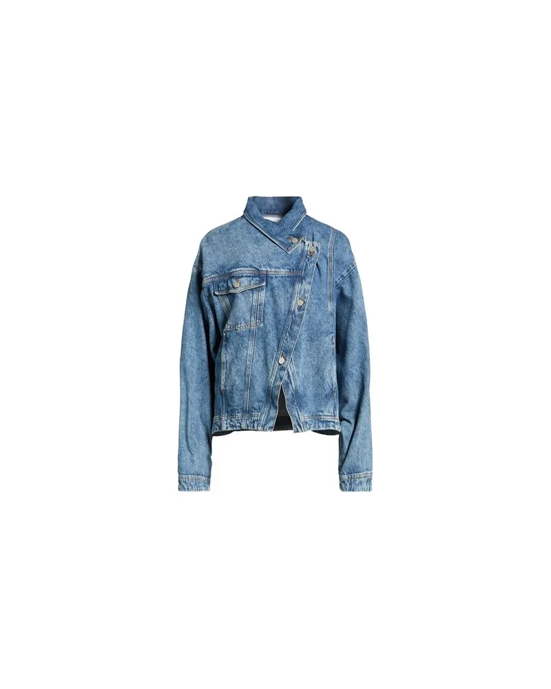 Won Hundred JACKEN & MÄNTEL - Jeansjacken/Mäntelauf YOOX.COM Blau