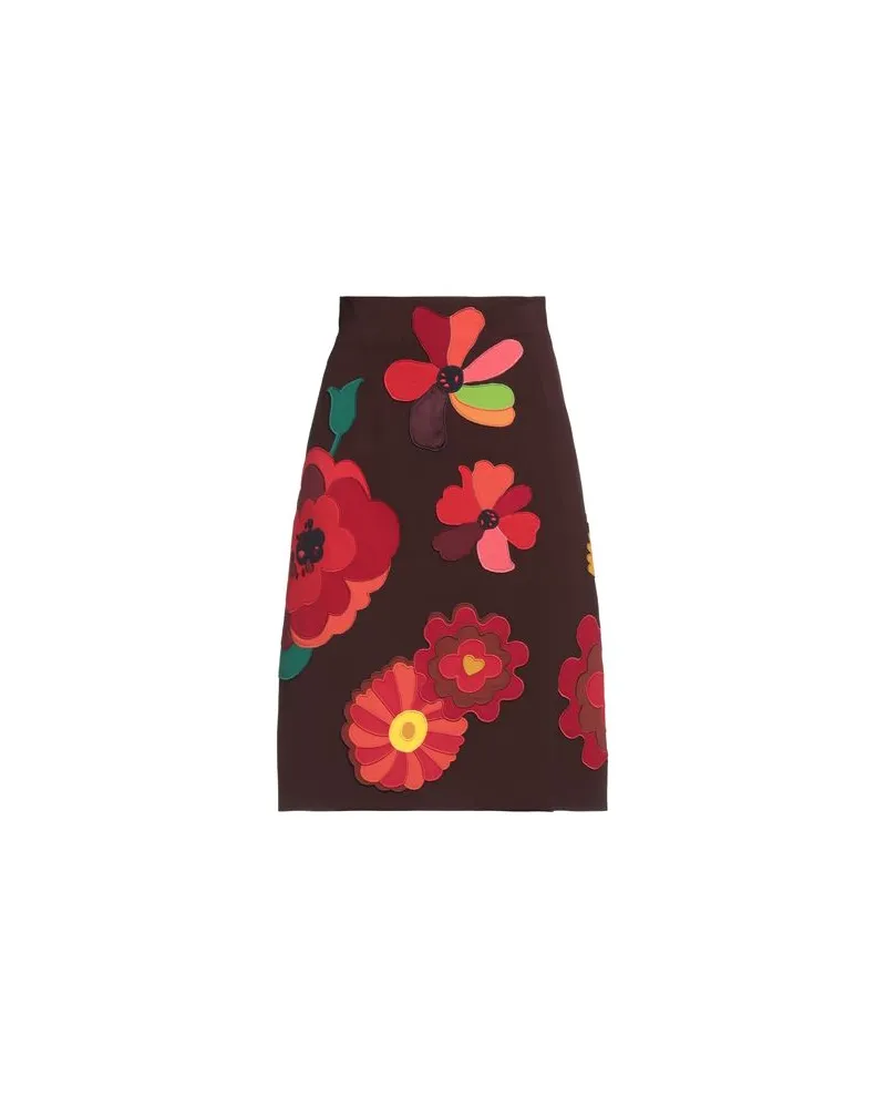 Dolce & Gabbana HOSEN & RÖCKE - Midi-Röckeauf YOOX.COM Schokobraun