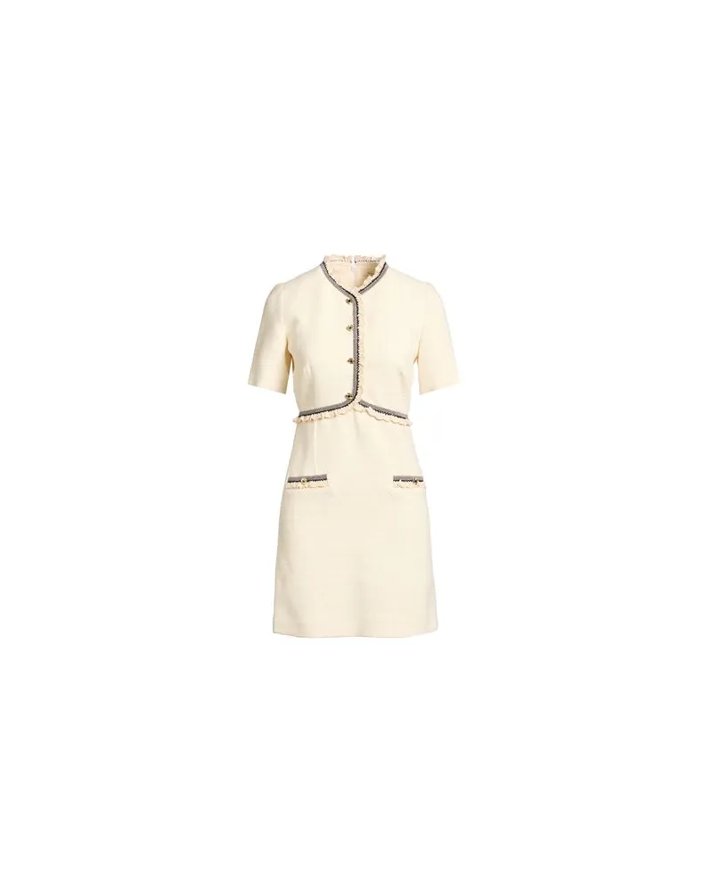 Sandro KLEIDER - Mini-Kleiderauf YOOX.COM Elfenbein