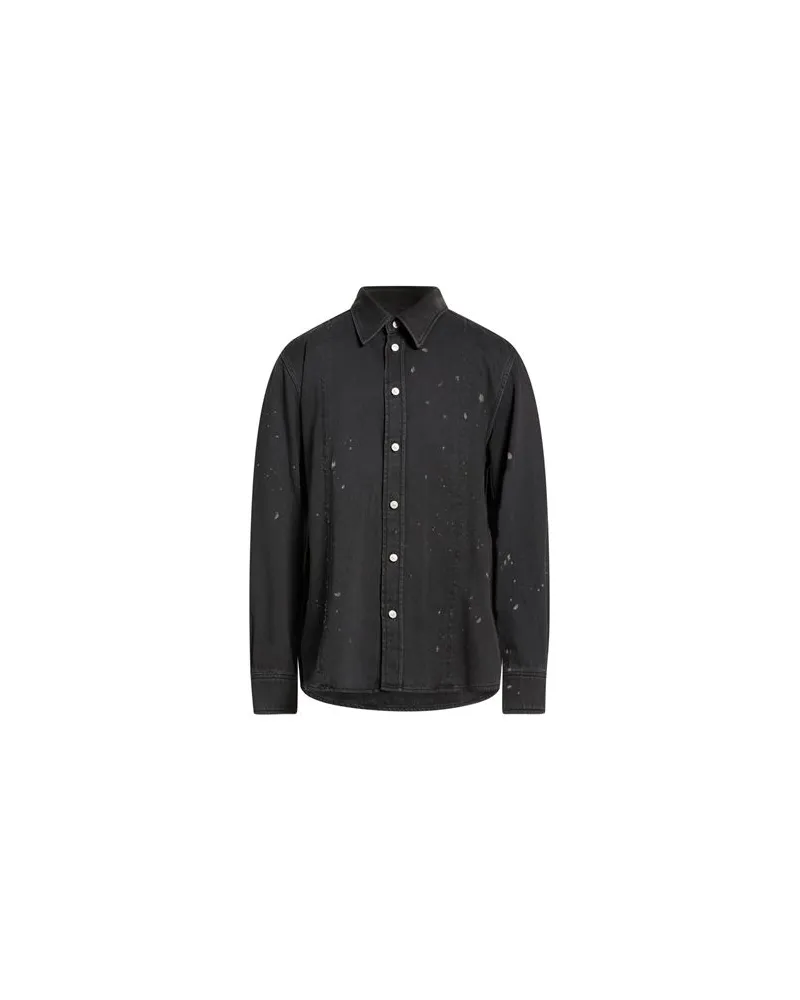 Maison Margiela TOPS - Jeanshemdenauf YOOX.COM Grau