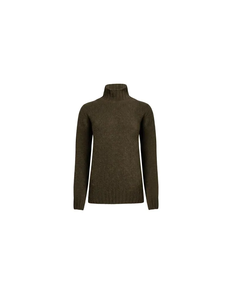 Gentryportofino STRICKWAREN - Rollkragenpulloverauf YOOX.COM Militärgrün