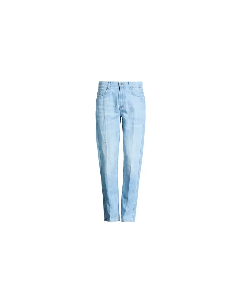 Guess HOSEN & RÖCKE - Jeanshosenauf YOOX.COM Blau