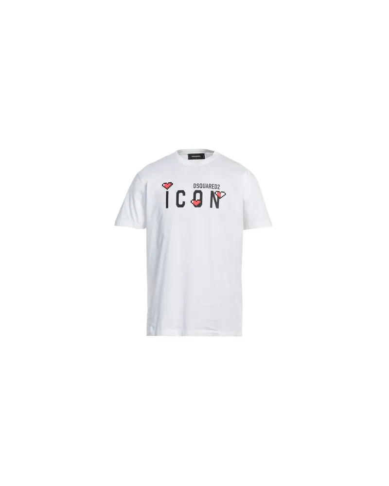 Dsquared2 TOPS - T-shirtsauf YOOX.COM Weiß