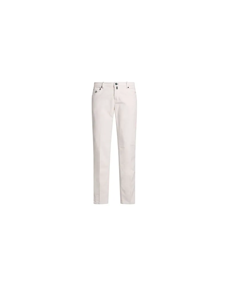 Luigi Borrelli HOSEN & RÖCKE - Hosenauf YOOX.COM Weiß