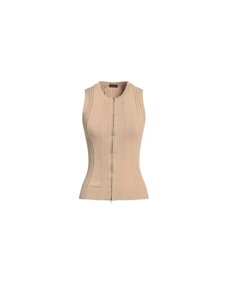 Cruciani STRICKWAREN - Strickjackenauf YOOX.COM Sand