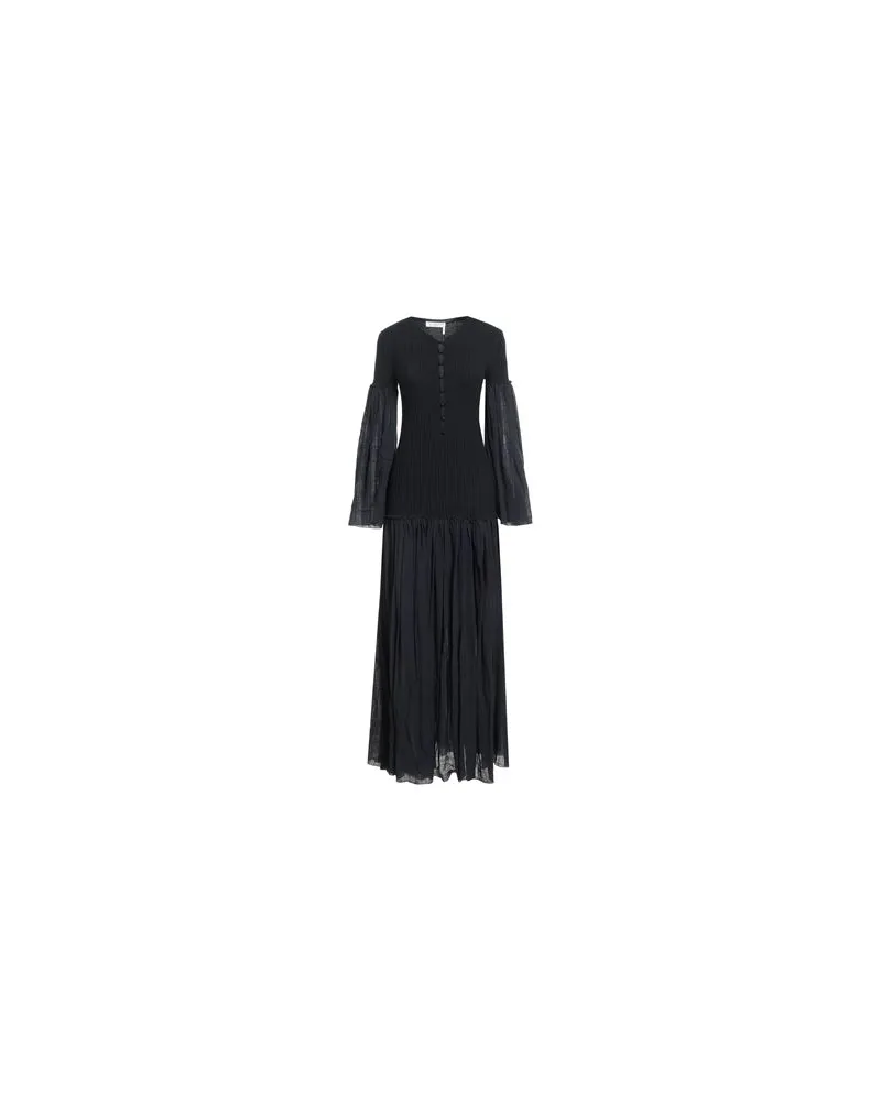 Chloé KLEIDER - Maxi-Kleiderauf YOOX.COM Nachtblau