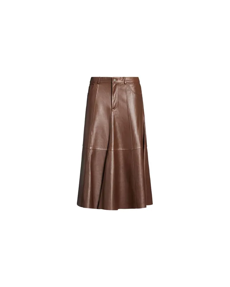 Haikure HOSEN & RÖCKE - Maxi-Röckeauf YOOX.COM Schokobraun