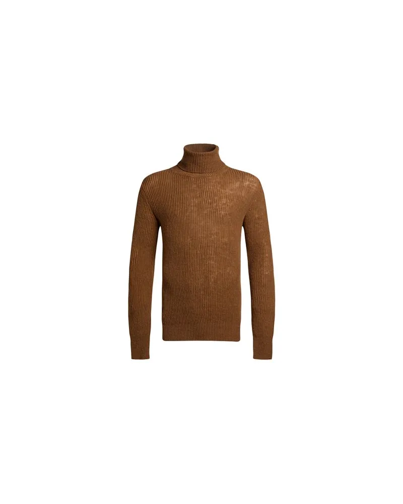 Dries van Noten STRICKWAREN - Rollkragenpulloverauf YOOX.COM Braun