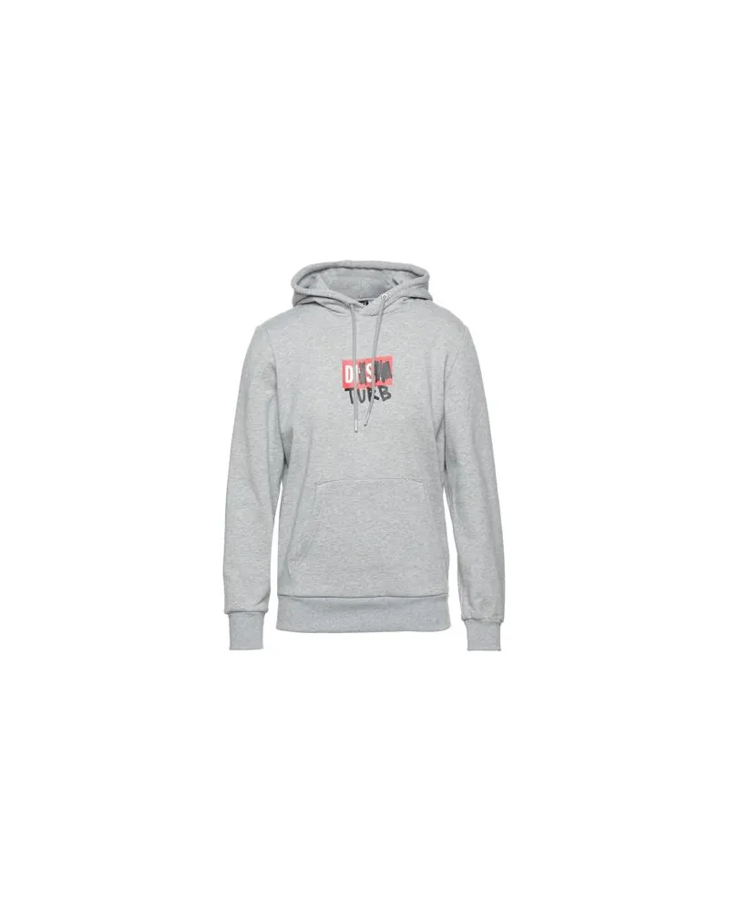 Diesel TOPS - Sweatshirtsauf YOOX.COM Grau