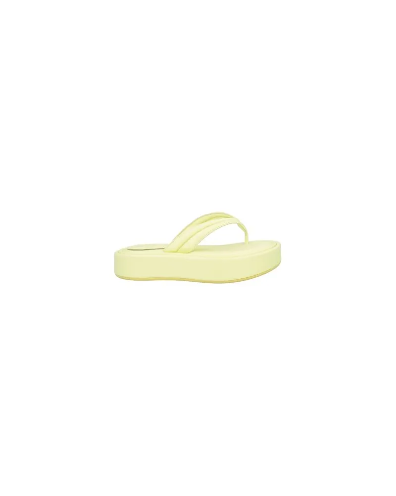 Patrizia Pepe SCHUHE - Zehentrennerauf YOOX.COM Pastellgelb
