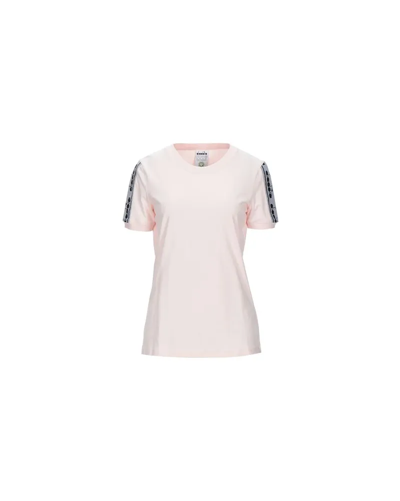 Diadora TOPS - T-shirtsauf YOOX.COM Hellrosa