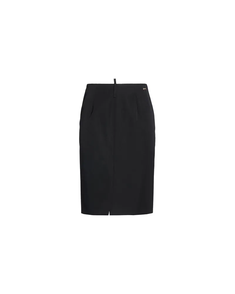 Dsquared2 HOSEN & RÖCKE - Midi-Röckeauf YOOX.COM Schwarz